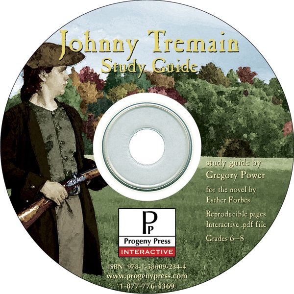 Johnny Tremain Study Guide On CD | Progeny Press | 9781586095635