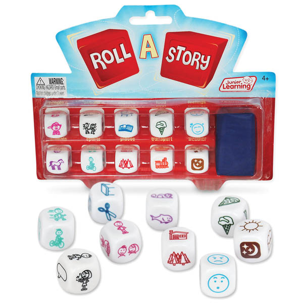 Roll A Story Dice Game Junior Learning