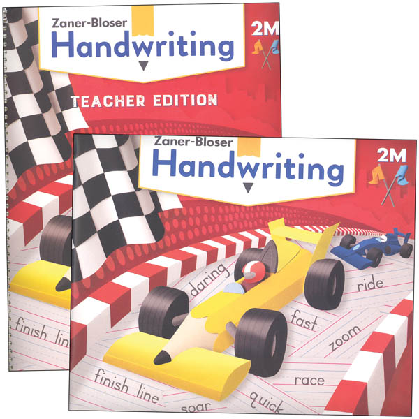 Zaner-Bloser Handwriting Grade 2M Home School Bundle - Student Edition/Teacher Edition (2020 edition)