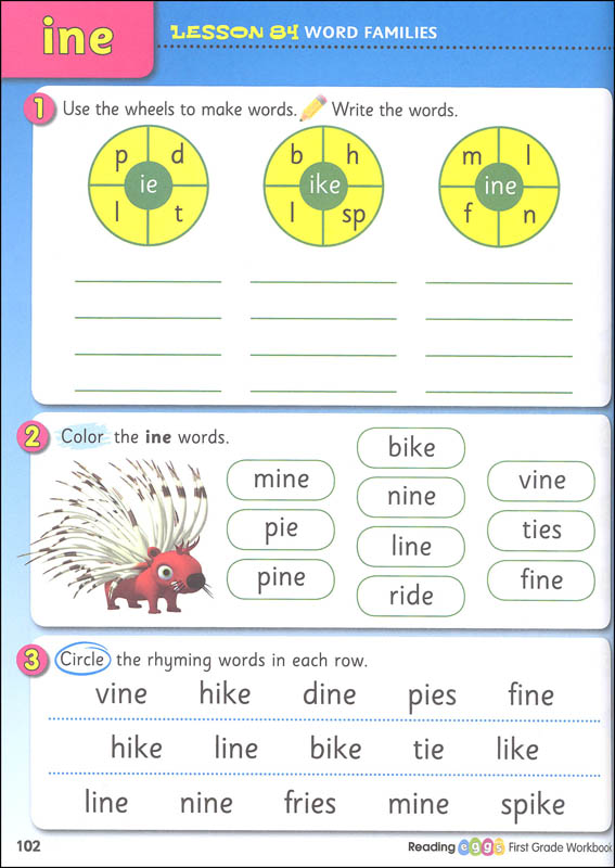 Reading Eggs Reading Workbook Grade 1 Blake eLearning 9781742153421