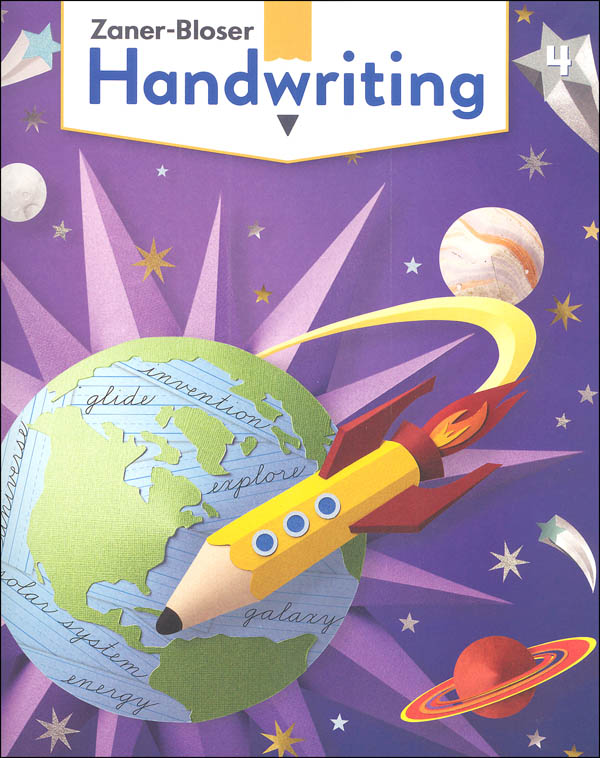 Zaner-Bloser Handwriting Grade 4 Homeschool Bundle - Student Edition ...