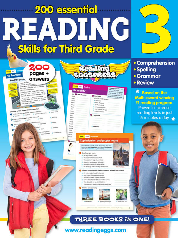 Reading Eggs Reading Workbook Grade 3 Blake eLearning 9781742153490