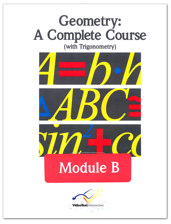 Geometry Complete Course - Module B - DVD