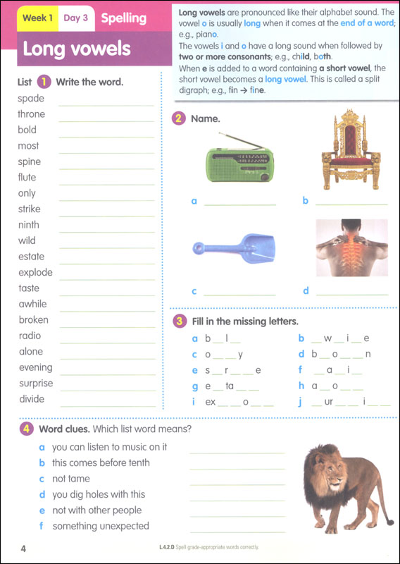 Reading Eggs Reading Workbook Grade 4 Blake eLearning 9781742153506