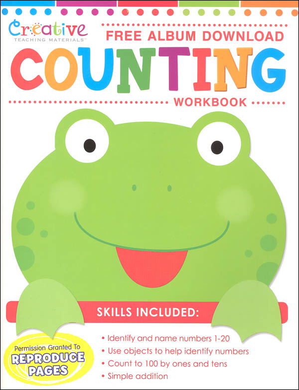 Creative Teaching Materials Counting Workbook