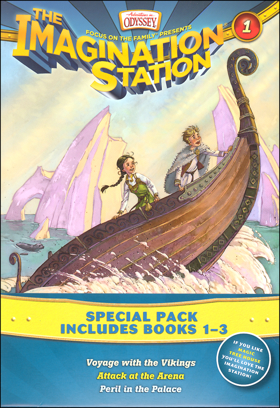 Adventures In Odyssey: Imagination Station 3-Pack (Books 1-3) | Tyndale ...