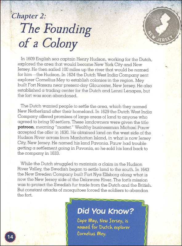 Exploring the New Jersey Colony (Exploring the 13 Colonies) Capstone