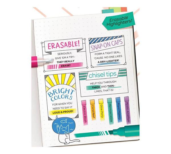 Unlock Your Inner Artist: Drawing Adventures with Crayola Erasable Highlighters!