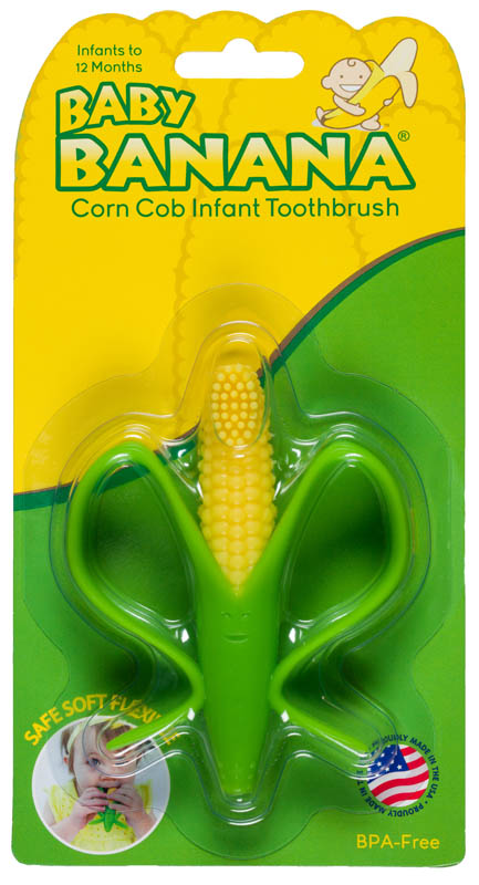 Baby Banana Corn Cob Infant Toothbrush