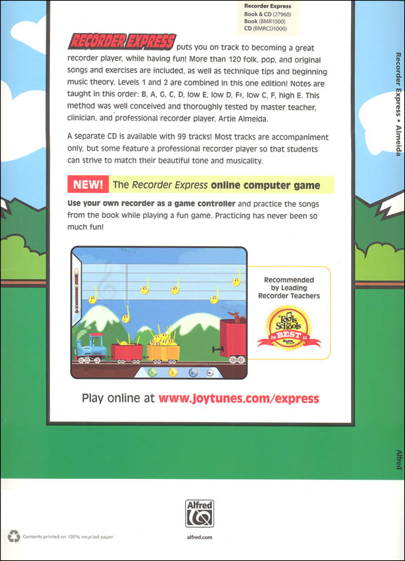 Recorder Express Book Alfred Publishing 9780757908712