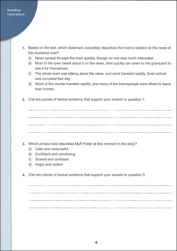 Test practice for common core grade 8 bcfw barron s educational