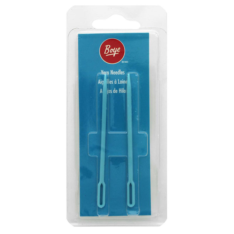 Boye 3" Plastic Yarn Needles - 2 pack