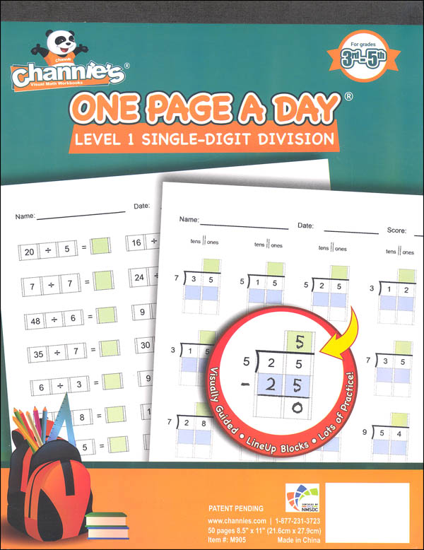 One Page a Day Beginning Division