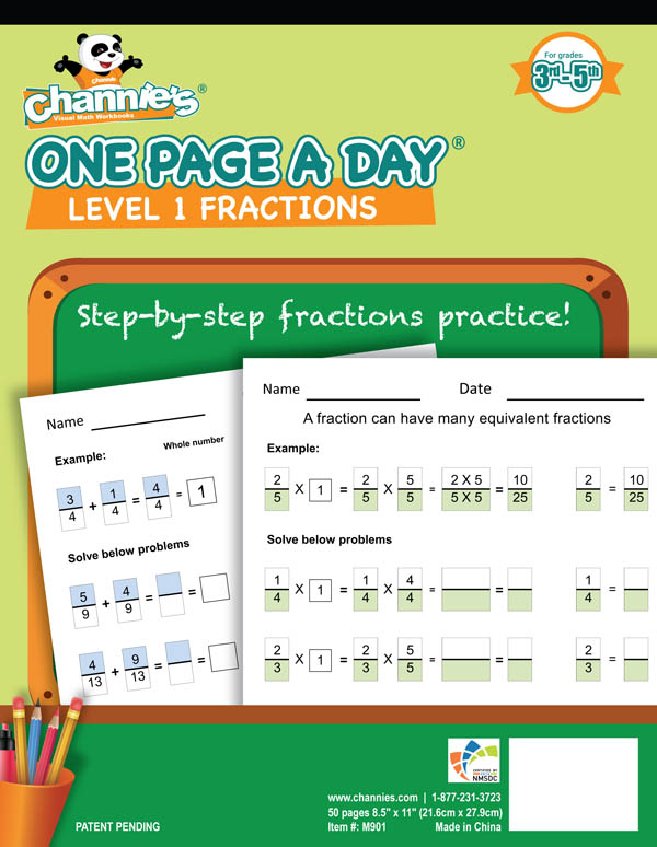 One Page a Day Fractions