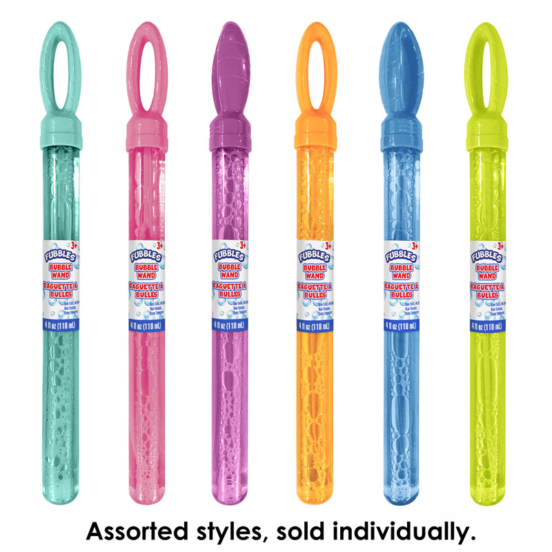 Fubbles Bubble Wand - 4 oz. (assorted color) | Little Kids