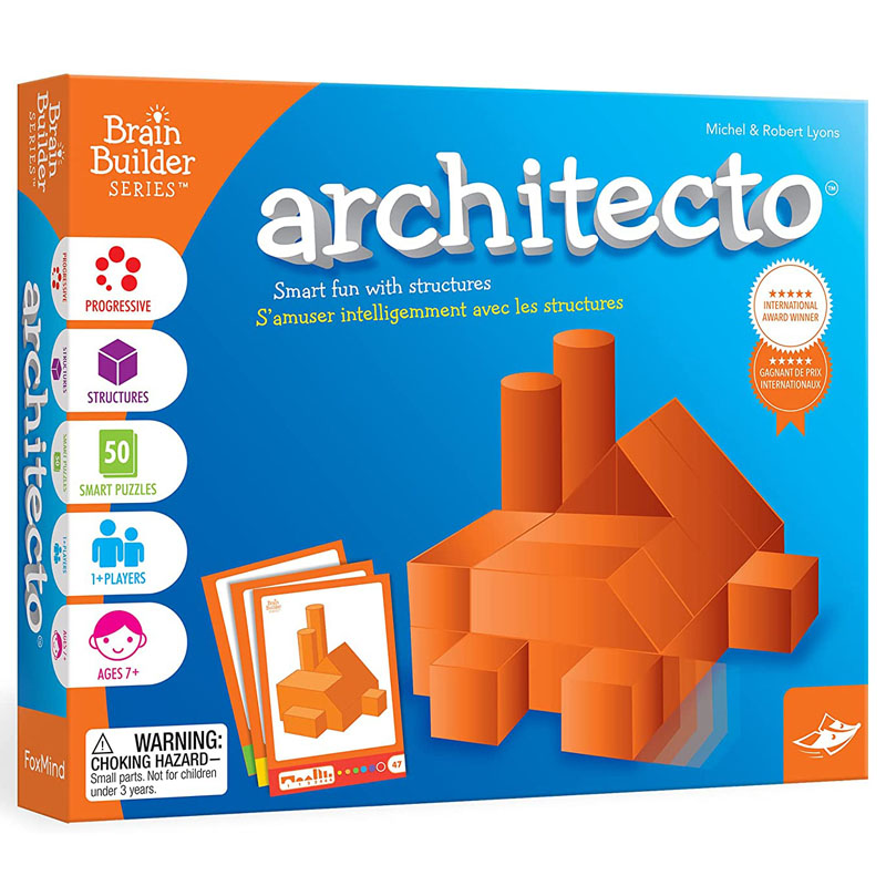 Architecto 2010 Game of The Year FoxMind Brain Builder Series Ages 7 for sale online 