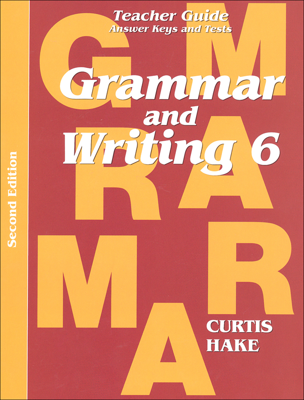 Grammar & Writing 6 Teacher Packet 2ED