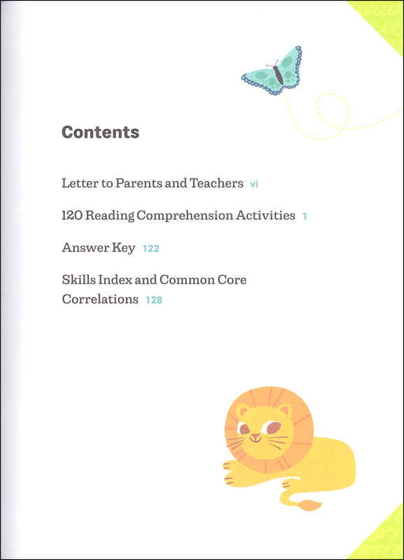 big book of reading comprehension activities grade 1