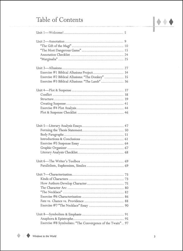 Windows To The World Introduction To Literary Analysis Student windows-to-the-world-introduction-to-literary-analysis-student