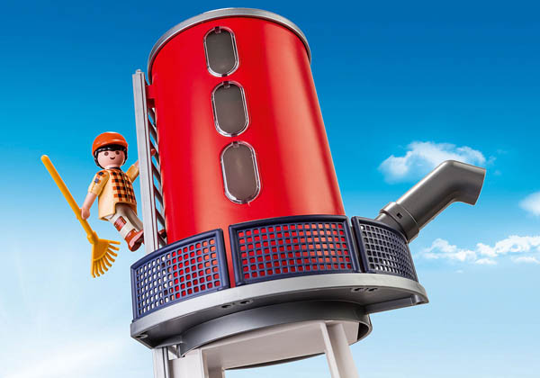 playmobil country barn with silo