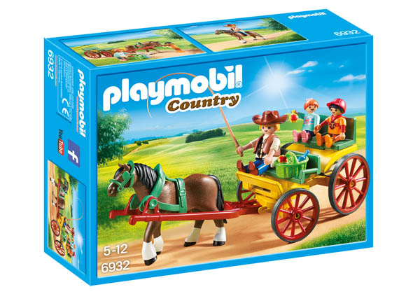 Dependence Fulfill Decrease Horse-Drawn Wagon (Horse Farm) | Playmobil 