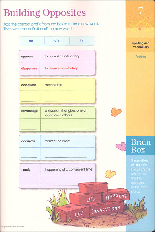 Brain Quest Workbook Grade 5 | Workman Publishing Company | 9780761182788