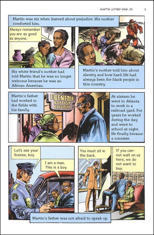 Martin Luther King Jr. (Graphic Biography) | Saddleback Educational