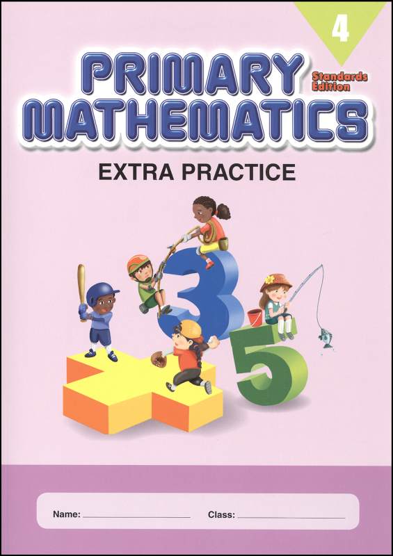 Extra Practice for Primary Math 4 Standards Edition