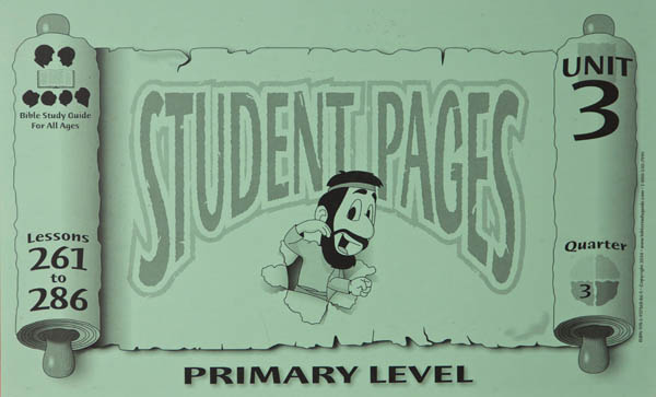 Primary Student Pages for Lessons 261-286