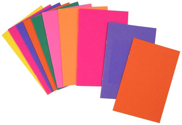 Bright Books in Assorted Colors - 10 Pack (5.5" x 8.5")