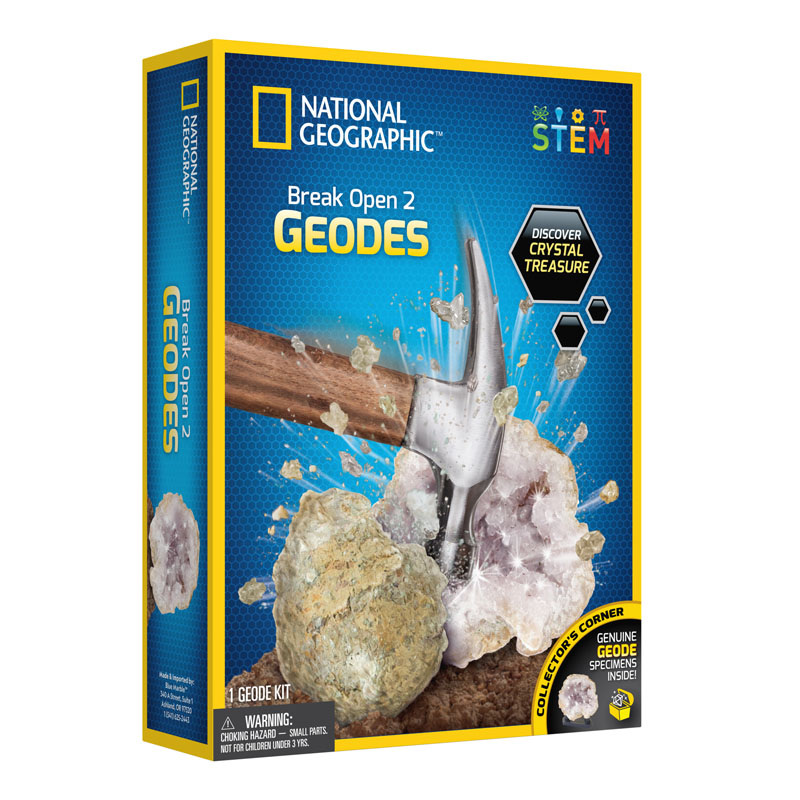 Break Your Own Geode - 2pc (National Geographic)