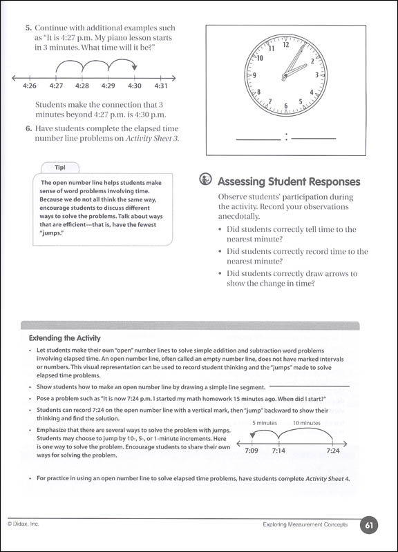Exploring Measurement Concepts Grades 2-3 | Didax | 9781583247358