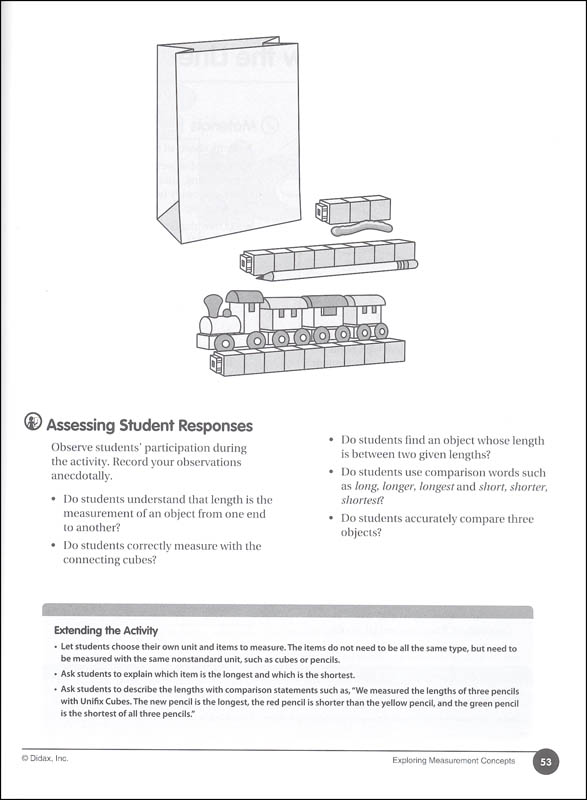 Exploring Measurement Concepts Grades K-1 | Didax | 9781583247341