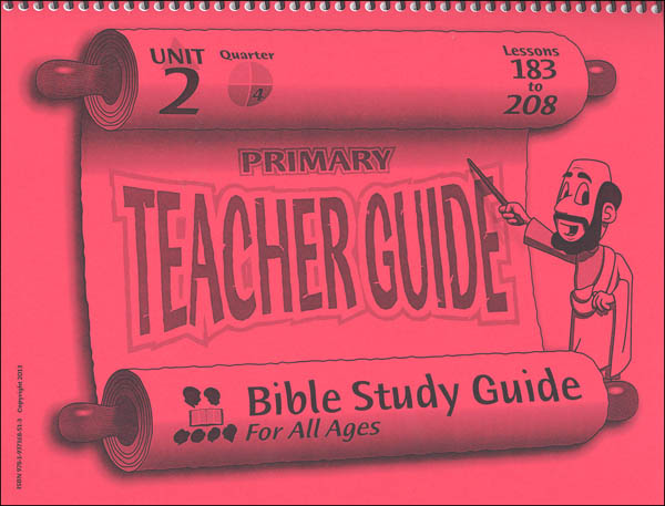 Primary Teacher Guide for Lessons 183-208