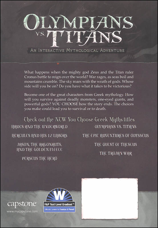 Olympians vs. Titans: An Interactive Mythological ...