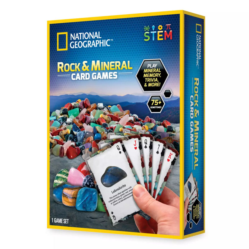 Rock + Mineral Card Games (National Geographic)