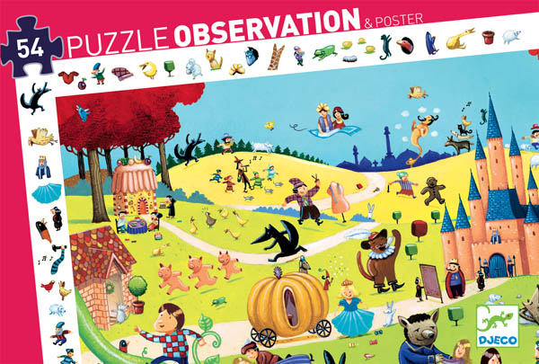 Tales Observation Puzzle (54 Pieces)