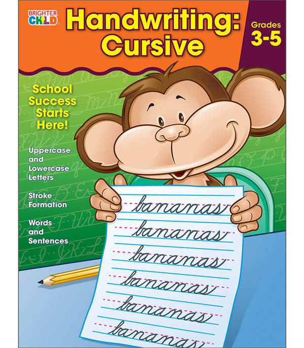 Handwriting: Cursive (Brighter Child Workbook)