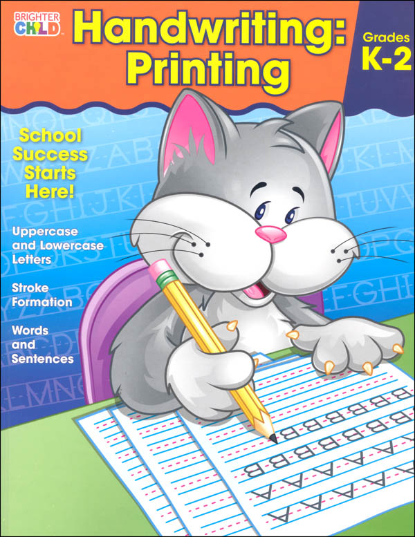 Handwriting: Printing (Brighter Child Workbook)