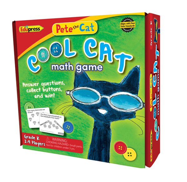 Pete the Cat Cool Cat Math Game: Kindergarten