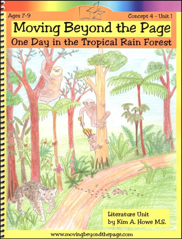 One Day in the Tropical Rain Forest Literature Unit