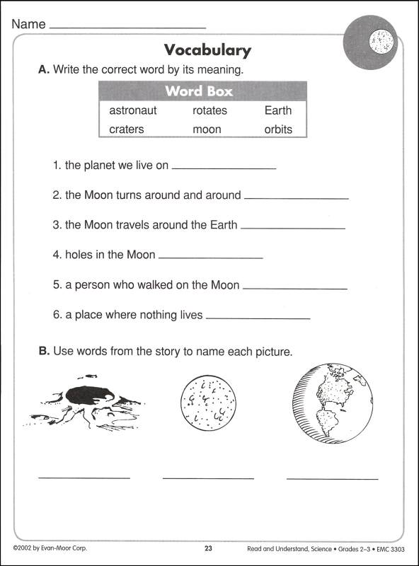 read and understand science grades 2 3 evan moor