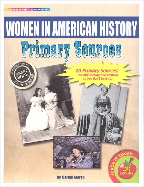 Primary Sources Women in American History | Gallopade International |  9780635121219