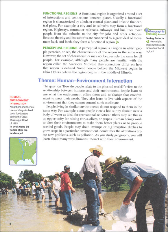 HMH Social Studies Global Geography Homeschool Package Grade 912