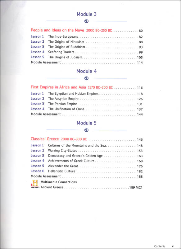 HMH Social Studies World History Homeschool Package Grade 912