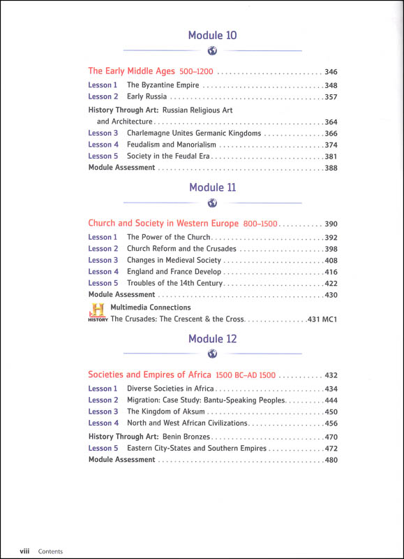 HMH Social Studies World History Homeschool Package Grade 912