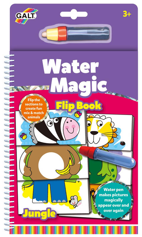 Water Magic Flip Book - Jungle
