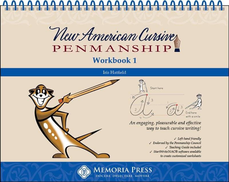 New American Cursive Penmanship Program Workbook 1