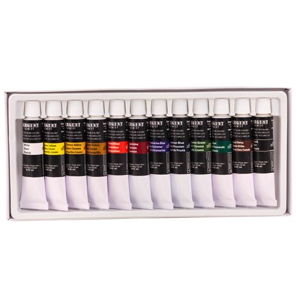 Watercolor 12 Tube Paint Set Sargent Art