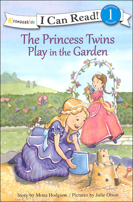 Princess Twins Play in the Garden (I Can Read! Beginning 1)